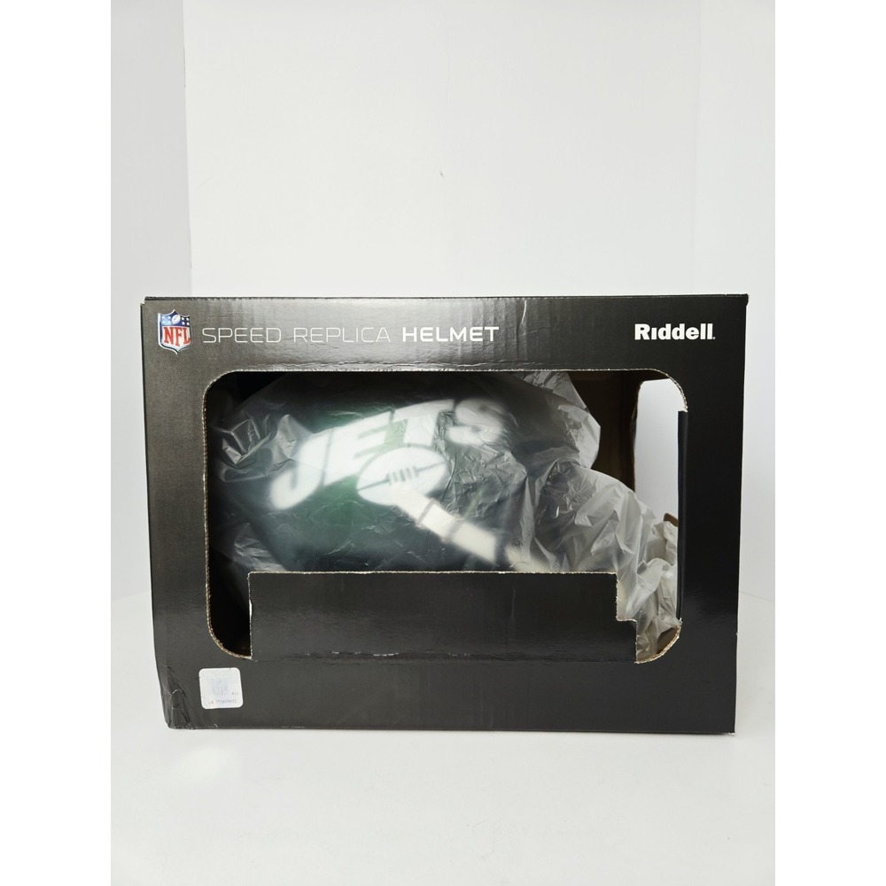 New York Jets Full Size Replica Speed Football Helmet green white w/ box Riddell